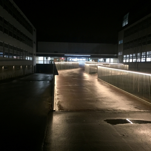 Betonindkørsel til erhverv