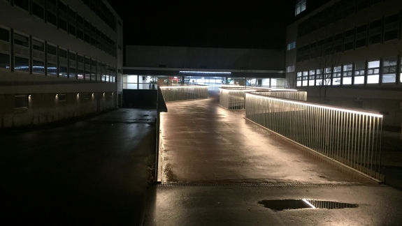 Betonindkørsel til erhverv